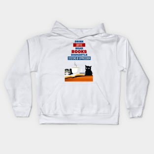 coffee and book Kids Hoodie